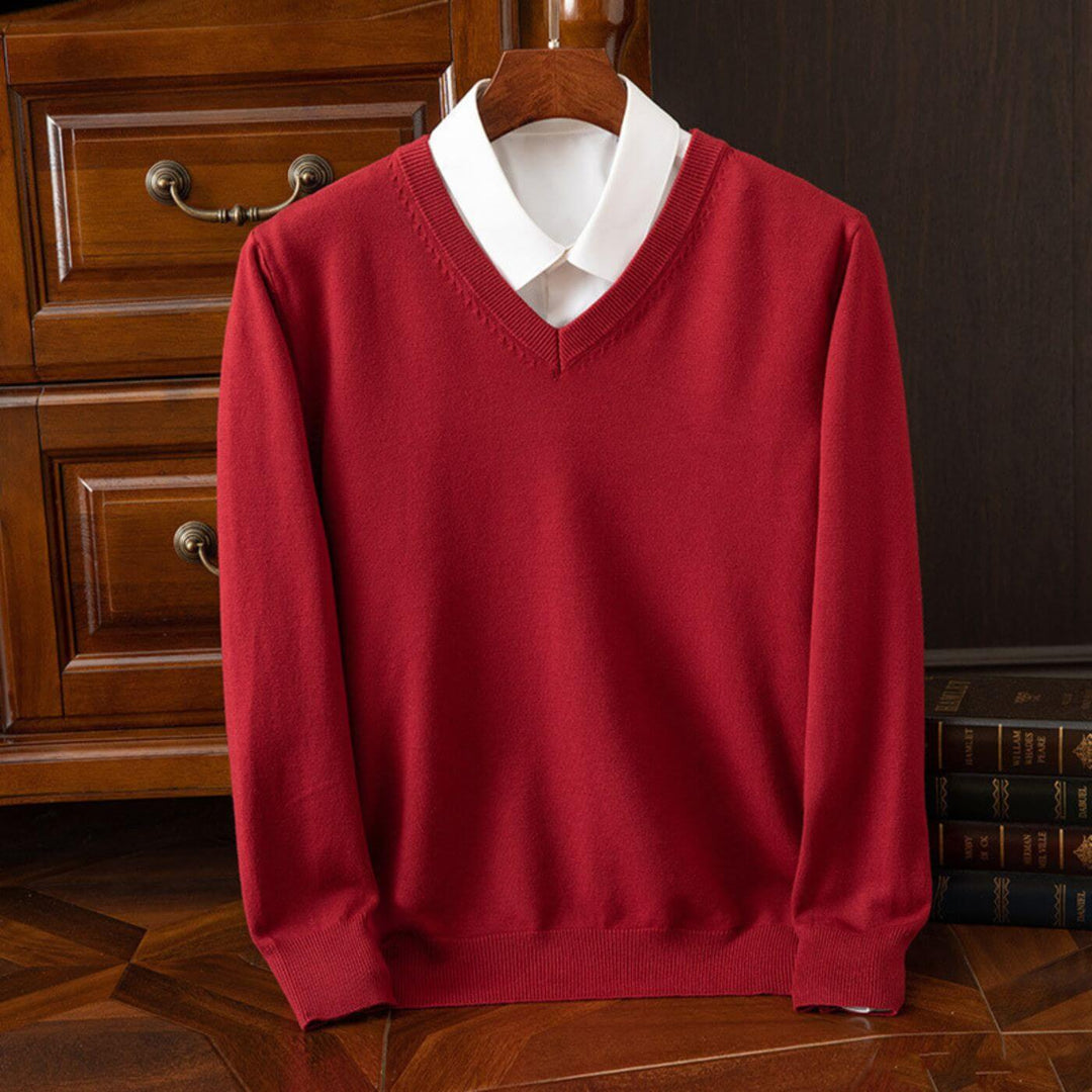 Tobias | Weicher Herrenpullover im eleganten Look