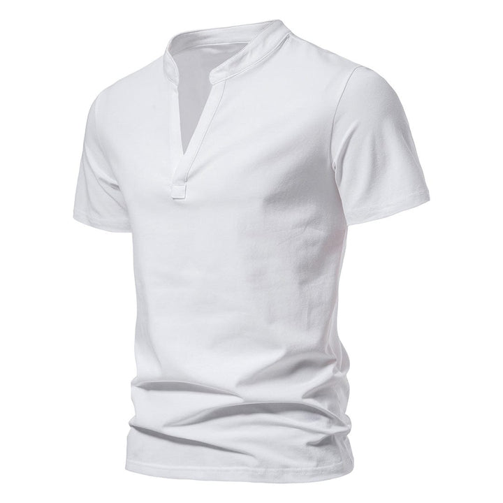 Kent | Bequemer Henley-Pullover mit Knopfleiste