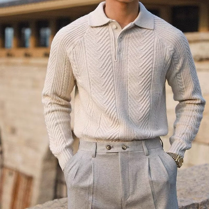 Couture | Eleganter Herren-Winterpullover