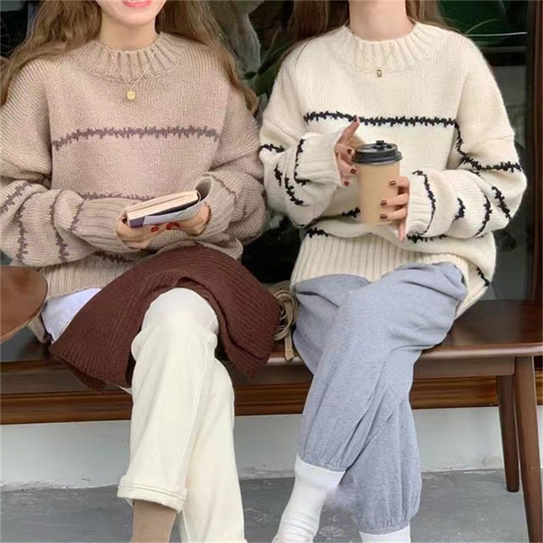Amelie | Moderner Damen-Strickpullover cozy & stylisch