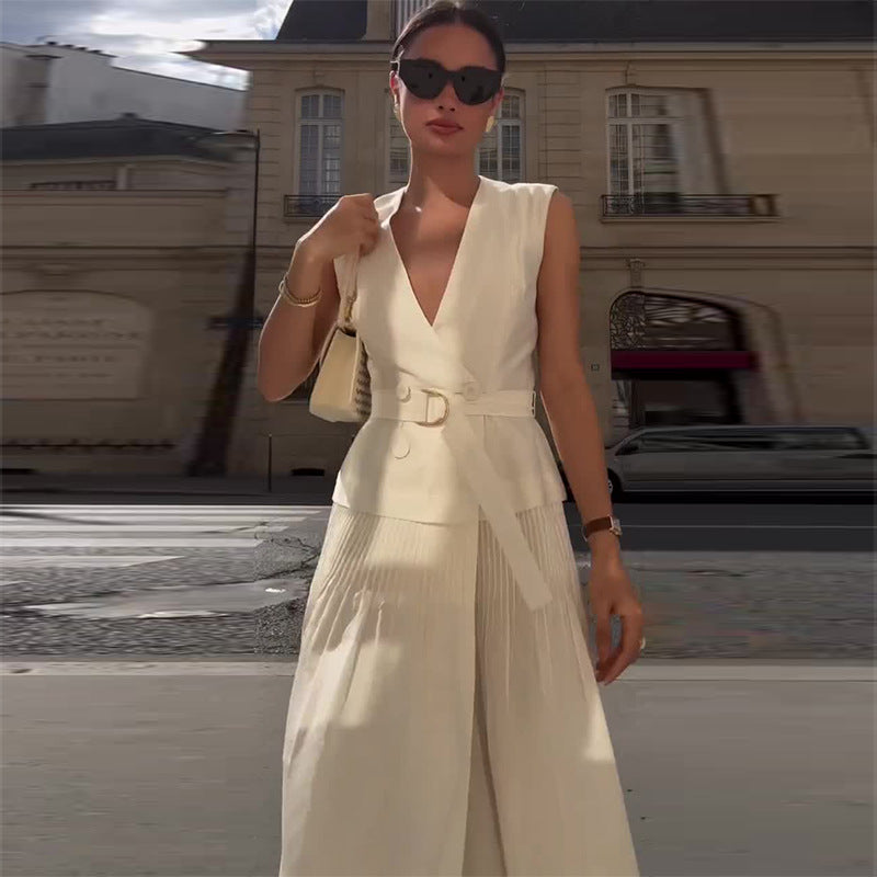 Jenaiah | Elegantes weißes Kleid für Sommeranlässe