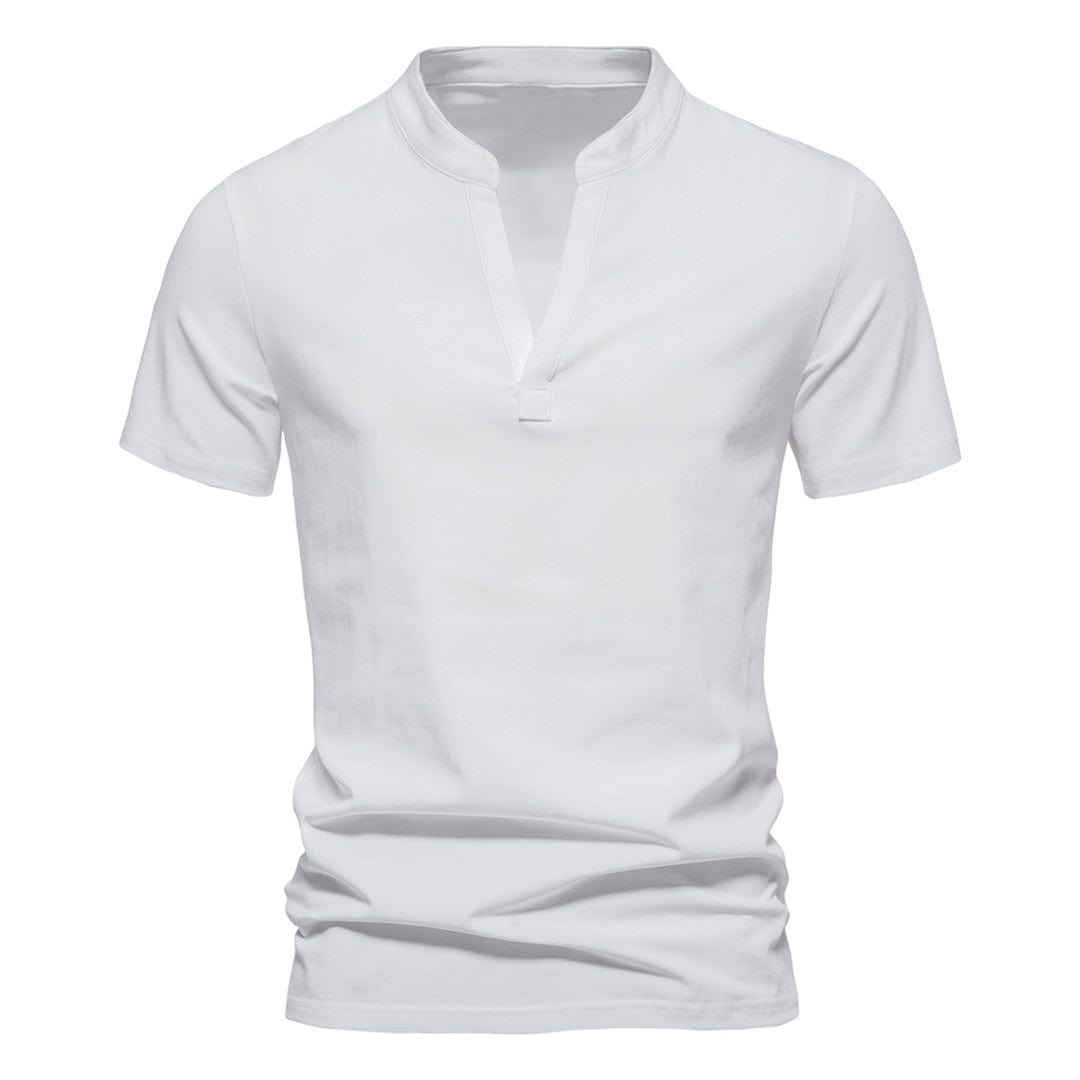 Kent | Bequemer Henley-Pullover mit Knopfleiste