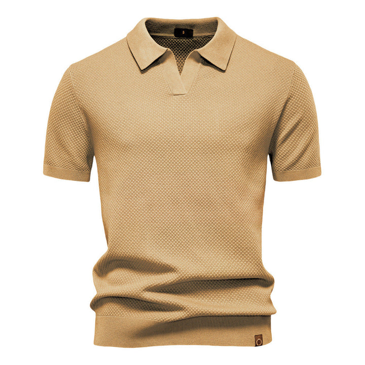 Martin | Strukturiertes Polo-Shirt im eleganten Design