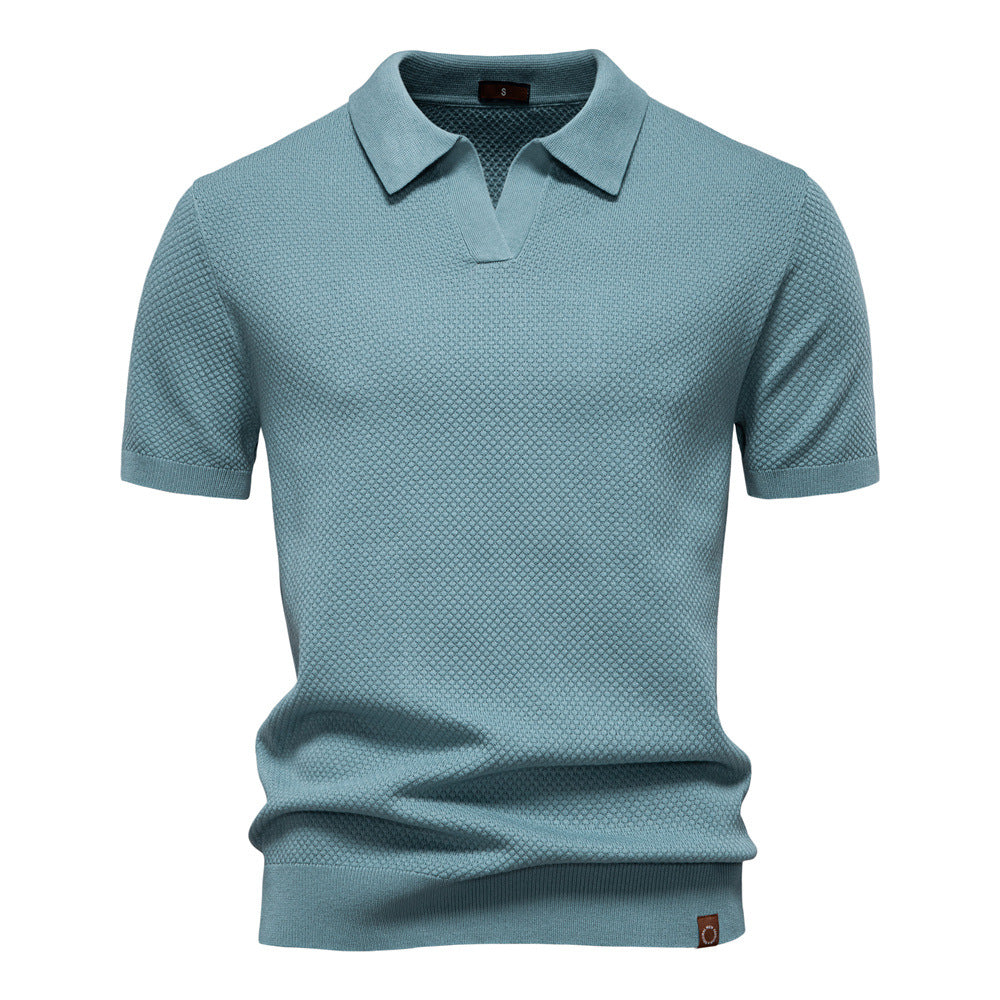 Martin | Strukturiertes Polo-Shirt im eleganten Design