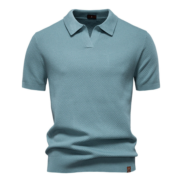 Martin | Strukturiertes Polo-Shirt im eleganten Design