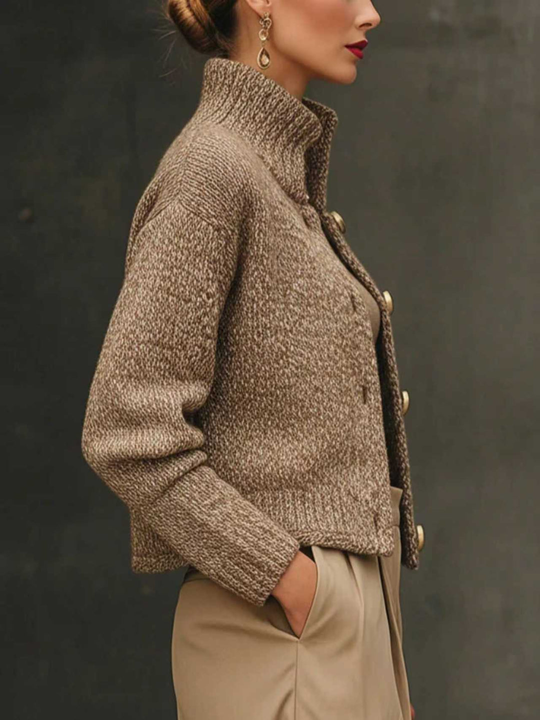 Helena | Elegante taillierte Wollmix-Jacke
