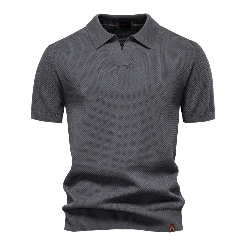 Martin | Strukturiertes Polo-Shirt im eleganten Design