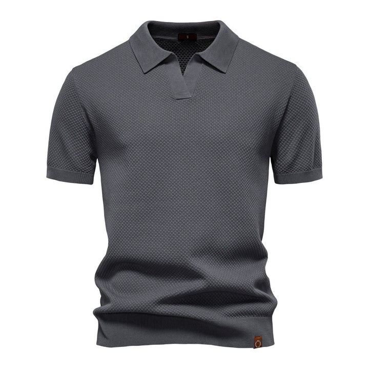 Martin | Strukturiertes Polo-Shirt im eleganten Design