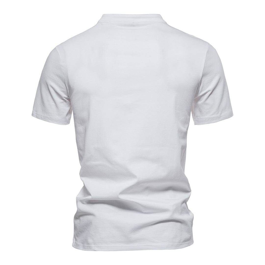 Kent | Bequemer Henley-Pullover mit Knopfleiste