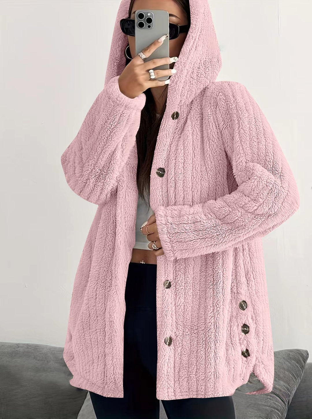 Mara | Stilvolle Winterjacke mit Kapuze für kalte Tage