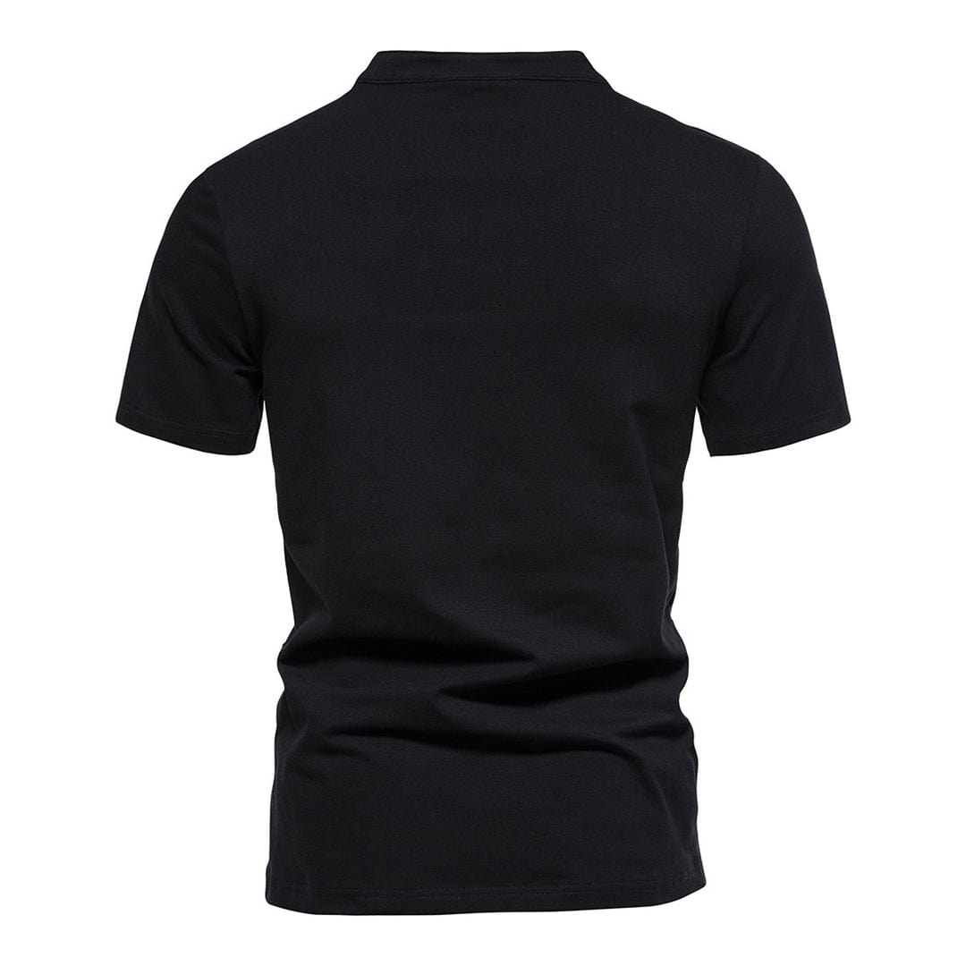 Kent | Bequemer Henley-Pullover mit Knopfleiste