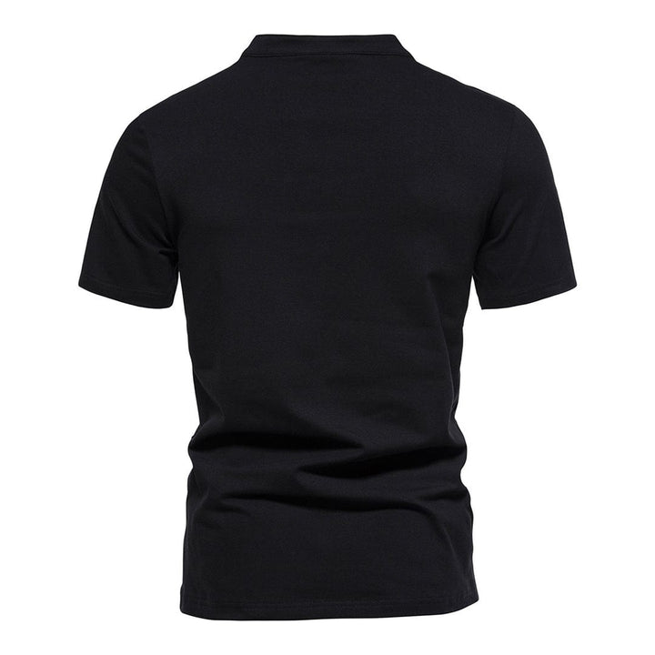 Kent | Bequemer Henley-Pullover mit Knopfleiste