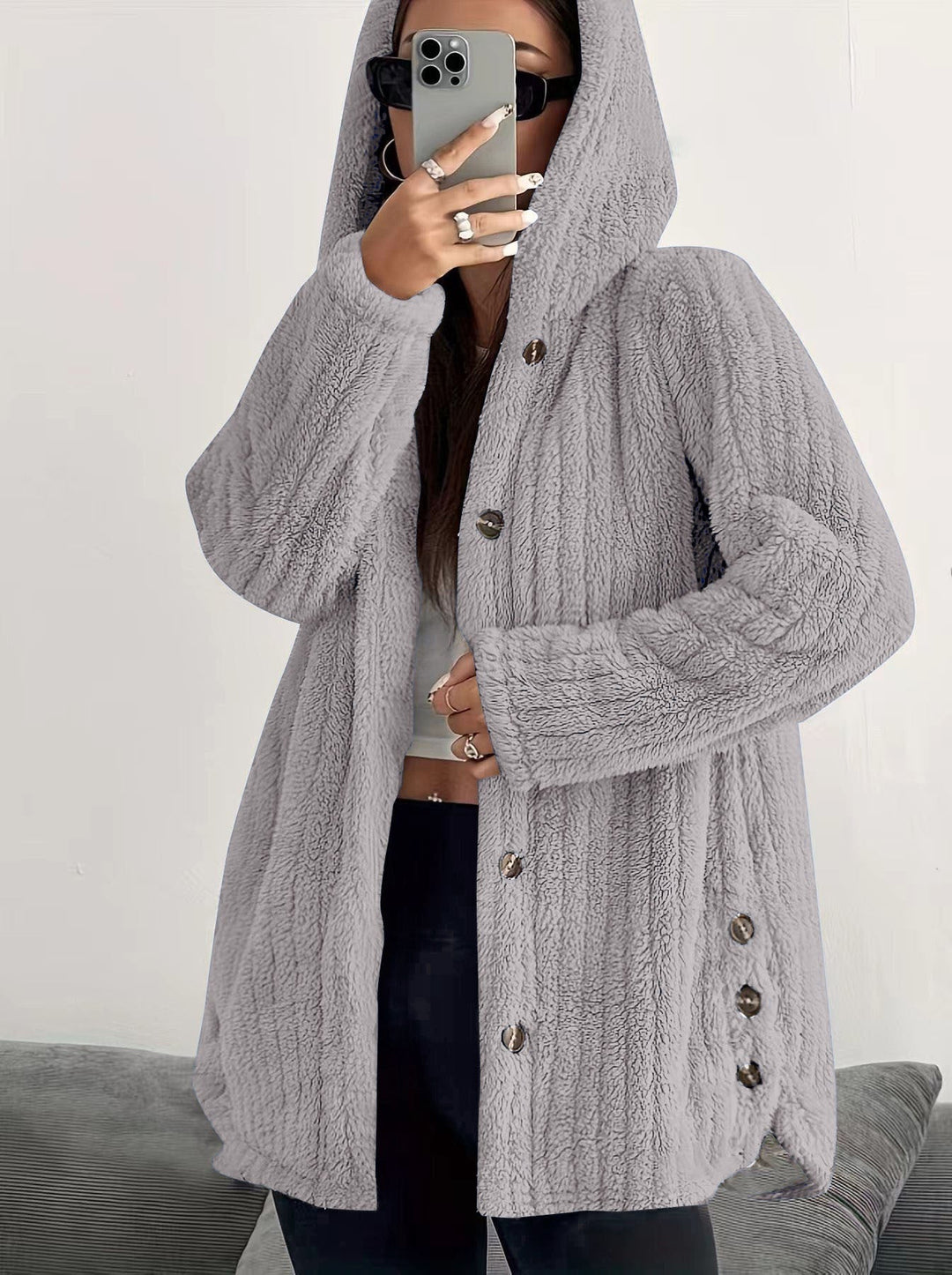 Mara | Stilvolle Winterjacke mit Kapuze für kalte Tage