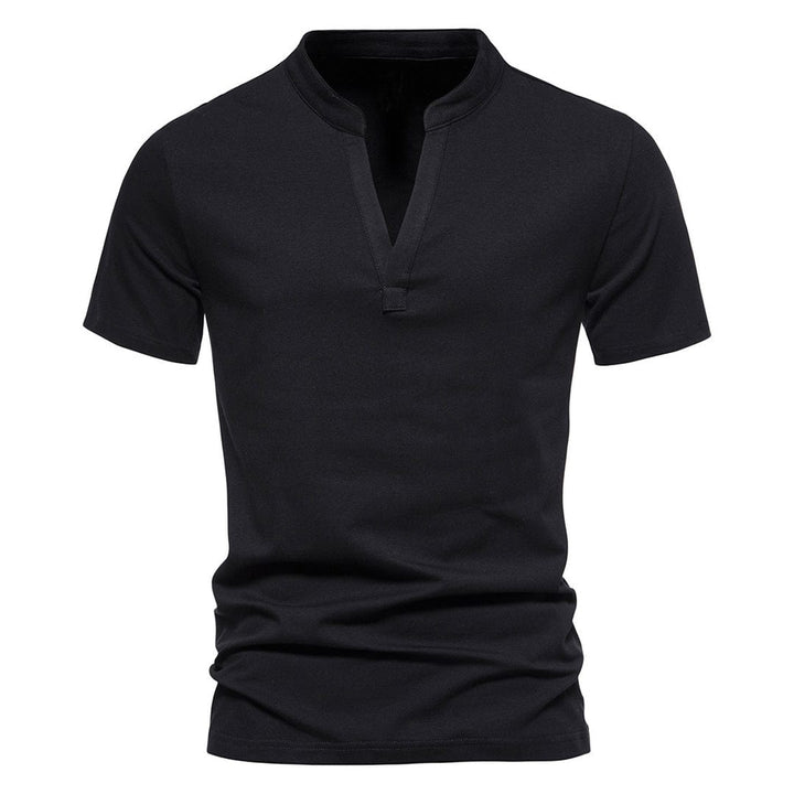 Kent | Bequemer Henley-Pullover mit Knopfleiste