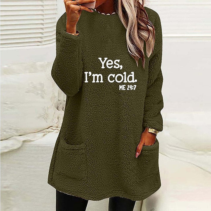 Elfrieda | Flauschiger Fleecepullover für Damen