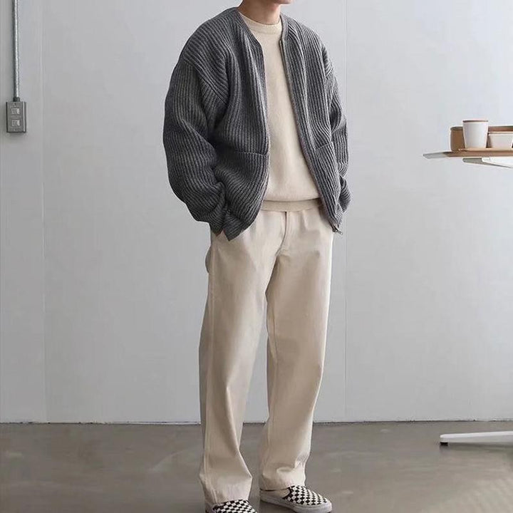 Daniel | Strickjacke im modernen Freizeitlook