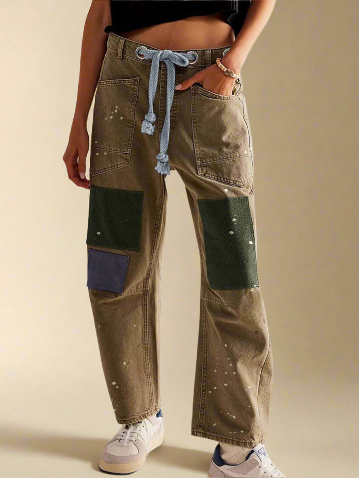 ALBA FIORELLA HANDWERKLICH INSPIRIERTE HOSE