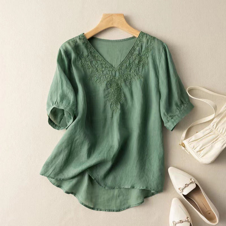 Vintage | Florales Hemd für sommerliche Outfits