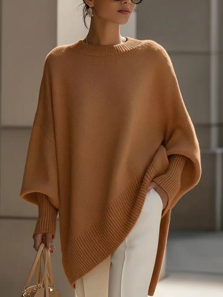 Lina | Damenpullover mit modernem asymmetrischem Schnitt
