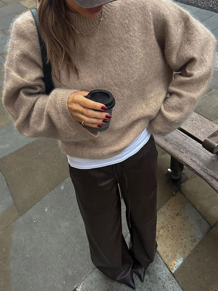 Julia | Weicher Pullover Damen elegant mit klassischem Look