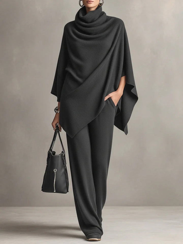 Amelie | Elegantes drapiertes Zweiteiler-Set