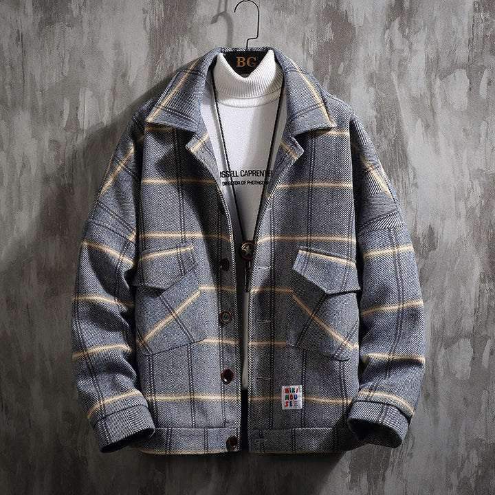 Couture | Karierte Wolljacke für kalte Tage