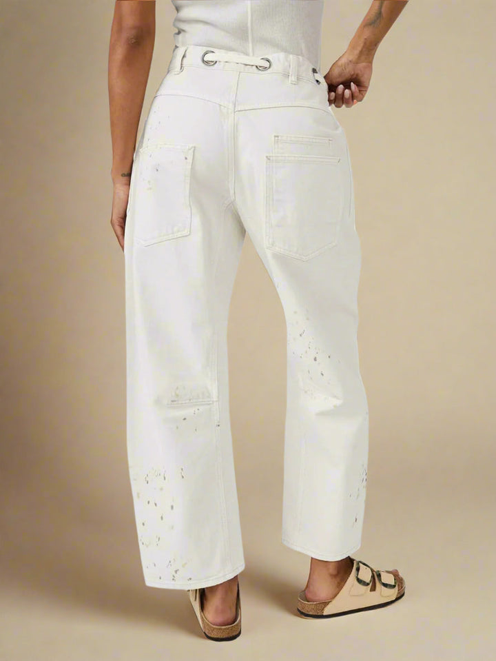ALBA FIORELLA HANDWERKLICH INSPIRIERTE HOSE