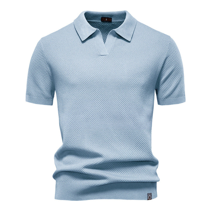 Martin | Strukturiertes Polo-Shirt im eleganten Design