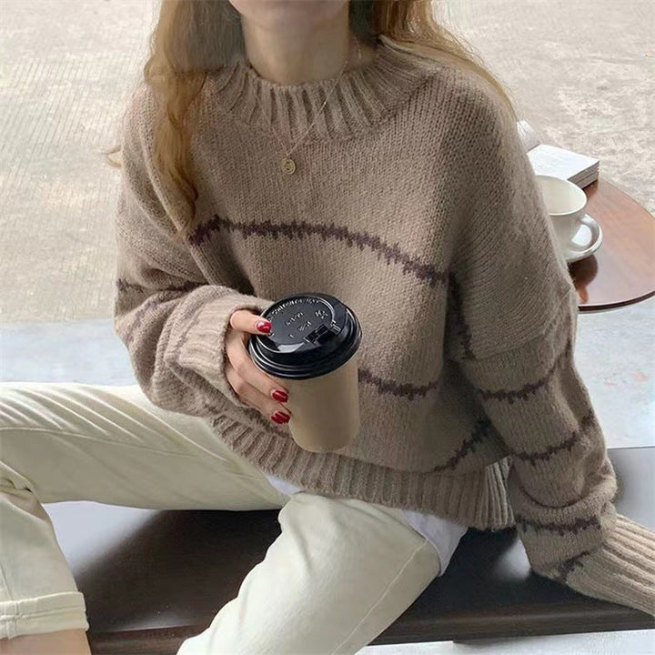 Amelie | Moderner Damen-Strickpullover cozy & stylisch