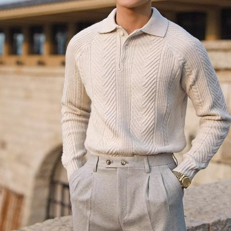 Couture | Eleganter Herren-Winterpullover