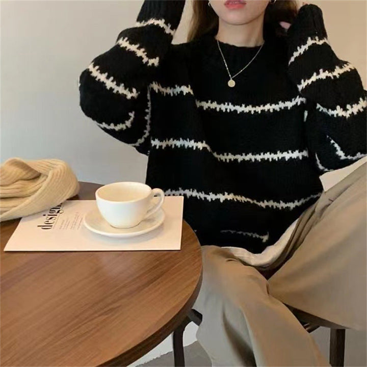 Amelie | Moderner Damen-Strickpullover cozy & stylisch