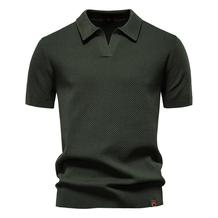 Martin | Strukturiertes Polo-Shirt im eleganten Design