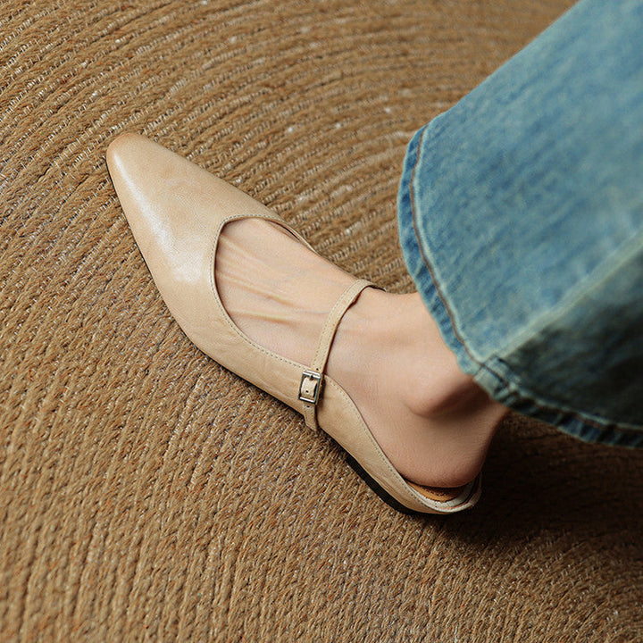 Amelie | Stilvolle Mules Damen Spitze