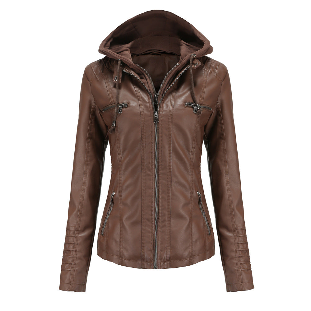Ingrid | Stylische Lederjacke mit moderner Passform