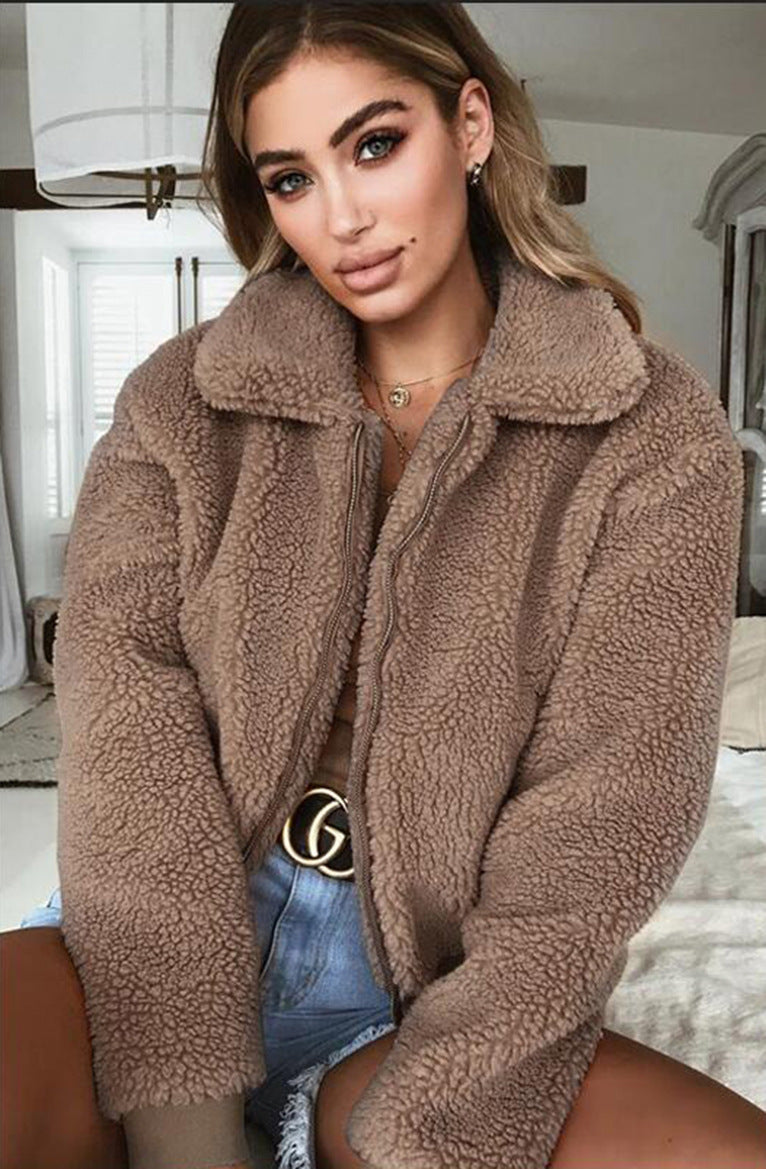 Elina | Damen Sweatshirt mit weitem Kragen für jeden Tag