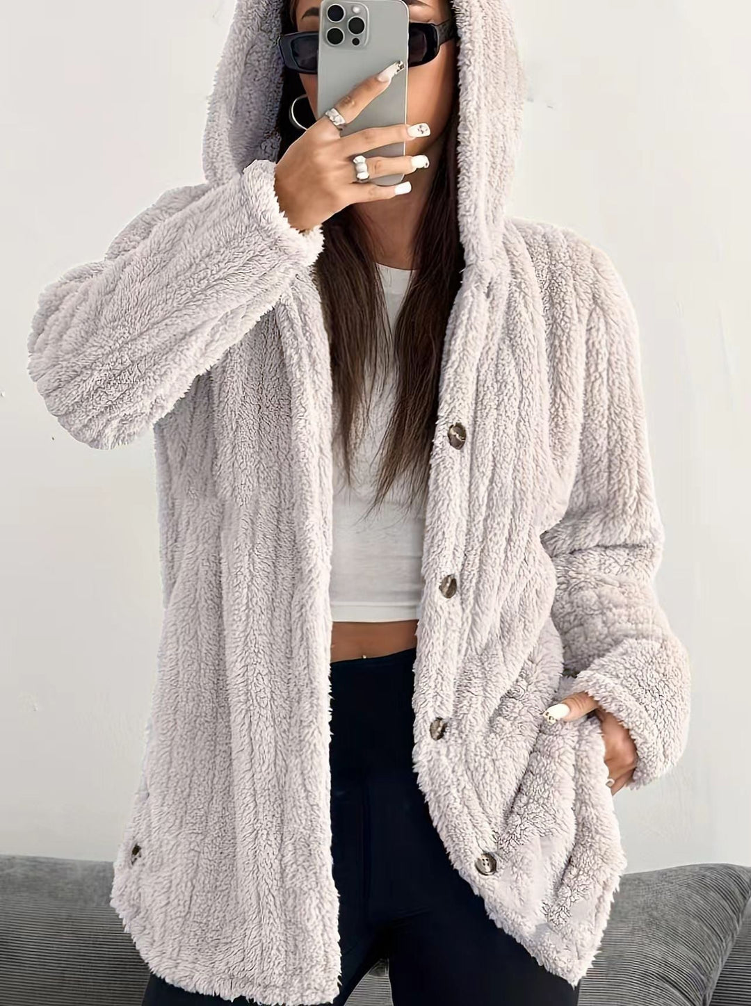 Mara | Stilvolle Winterjacke mit Kapuze für kalte Tage