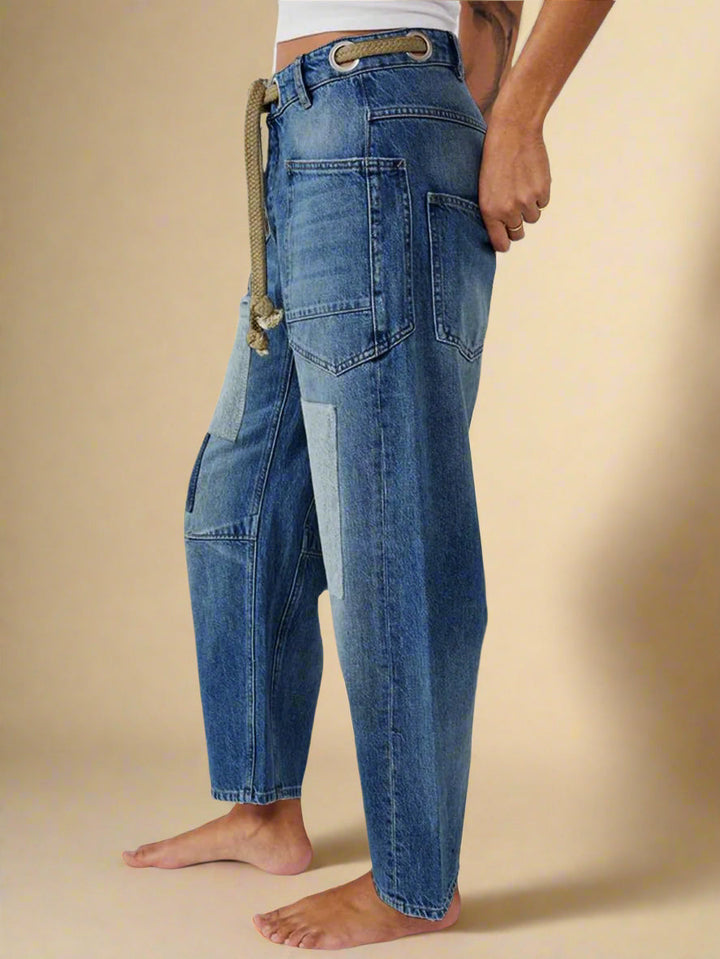 ALBA FIORELLA HANDWERKLICH INSPIRIERTE HOSE