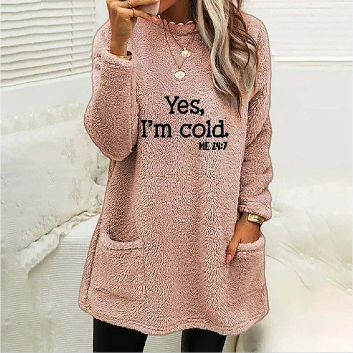 Elfrieda | Flauschiger Fleecepullover für Damen