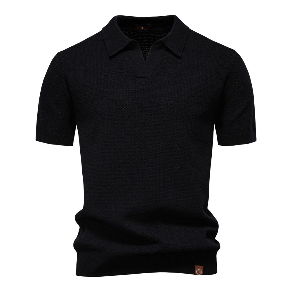 Martin | Strukturiertes Polo-Shirt im eleganten Design