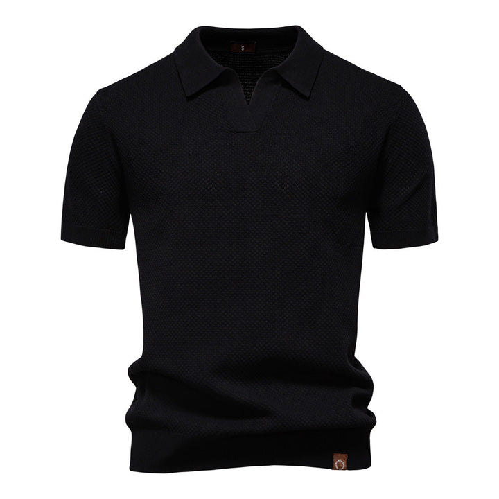 Martin | Strukturiertes Polo-Shirt im eleganten Design