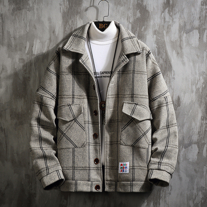 Couture | Karierte Wolljacke für kalte Tage