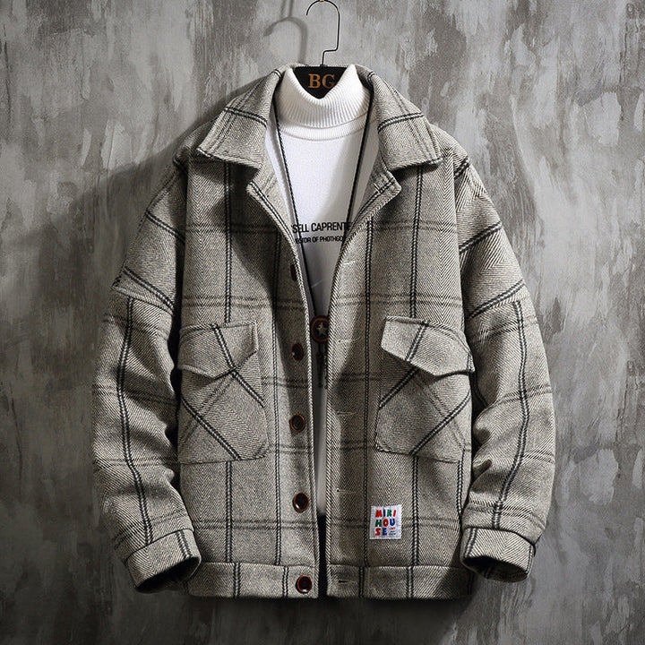 Couture | Karierte Wolljacke für kalte Tage