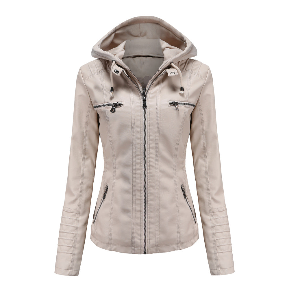 Ingrid | Stylische Lederjacke mit moderner Passform