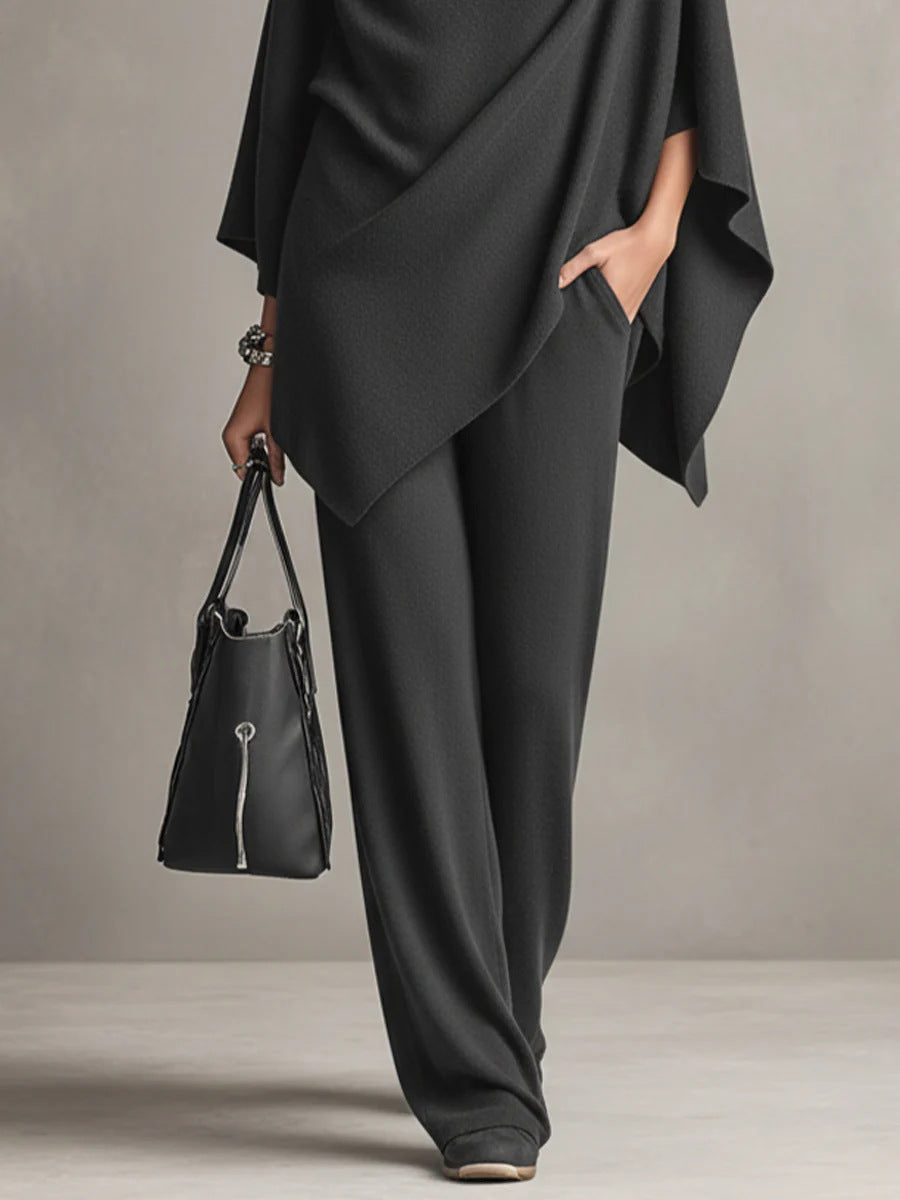 Amelie | Elegantes drapiertes Zweiteiler-Set
