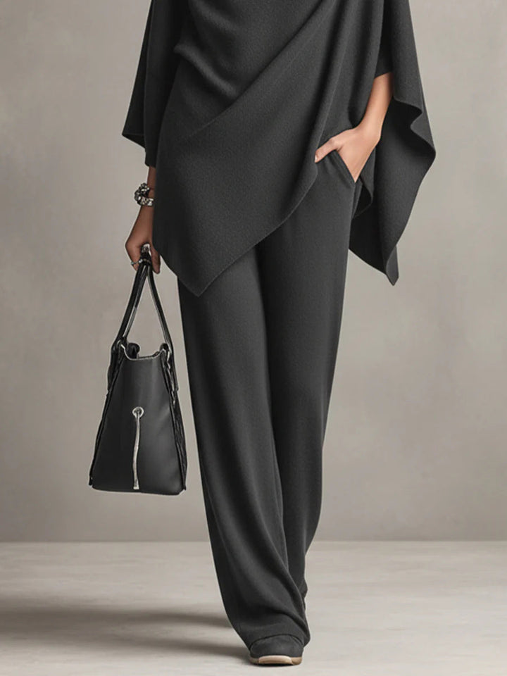 Amelie | Elegantes drapiertes Zweiteiler-Set