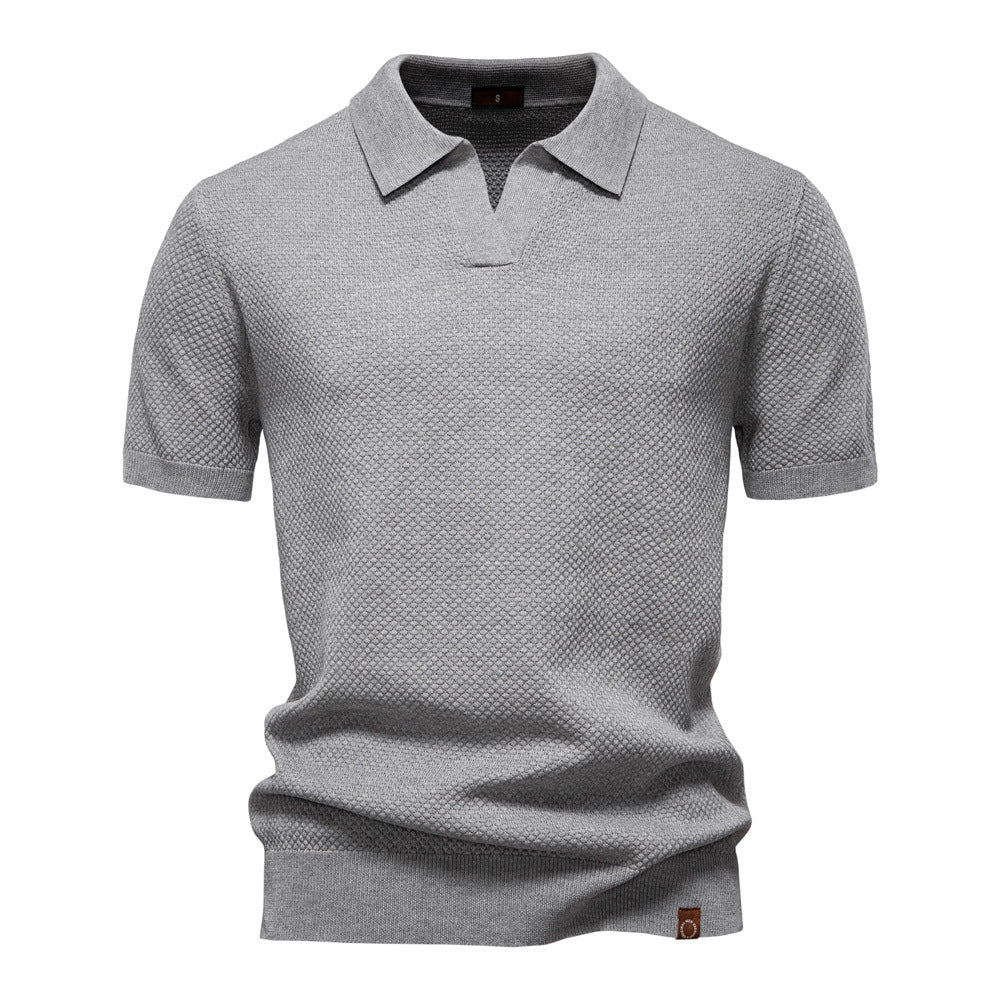 Martin | Strukturiertes Polo-Shirt im eleganten Design