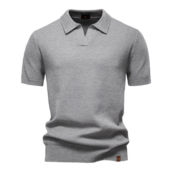 Martin | Strukturiertes Polo-Shirt im eleganten Design