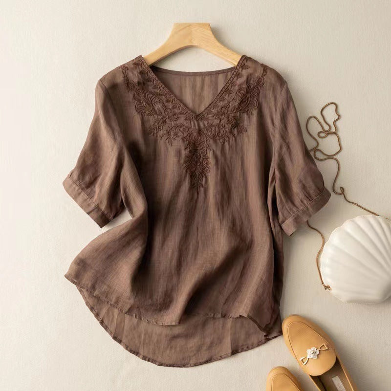 Vintage | Florales Hemd für sommerliche Outfits