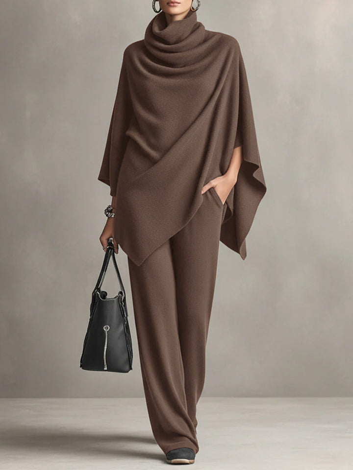 Amelie | Elegantes drapiertes Zweiteiler-Set