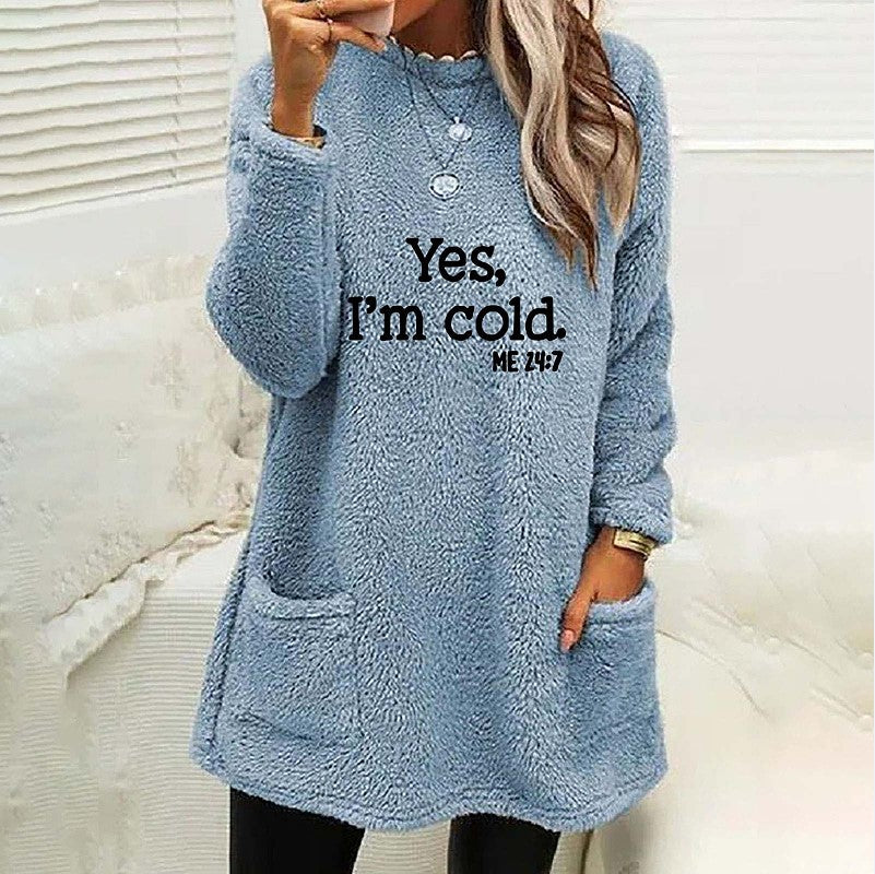 Elfrieda | Flauschiger Fleecepullover für Damen